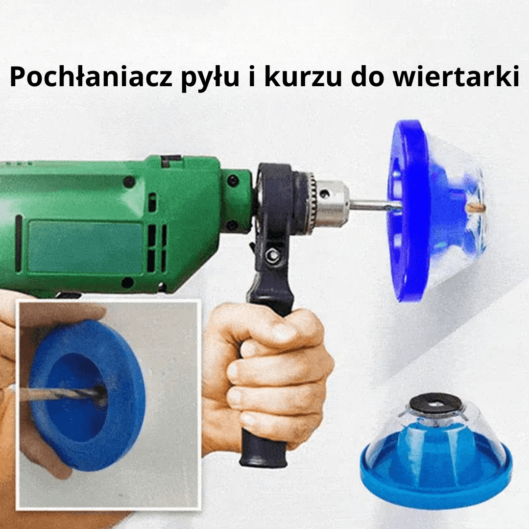 Osłona przeciw kurzowa do wiercenia