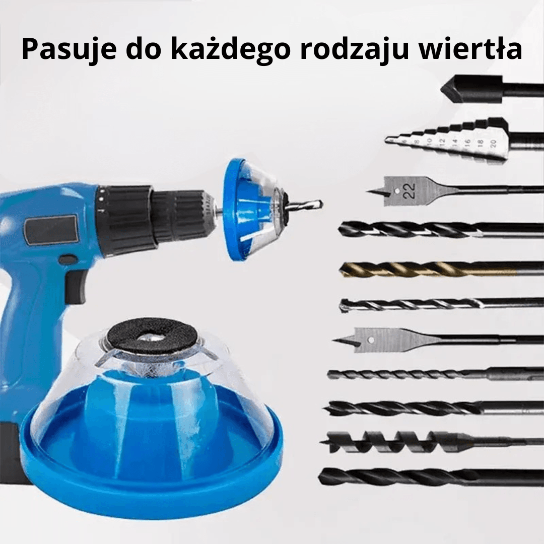 Osłona przeciw kurzowa do wiercenia