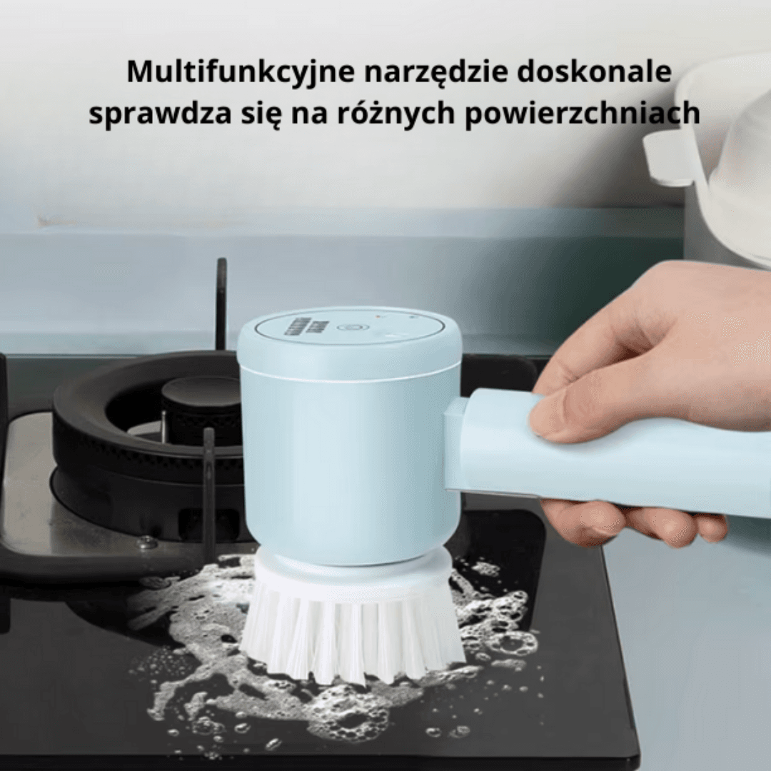 Szorowaczka elektryczna do czyszczenia – 5 końcówek