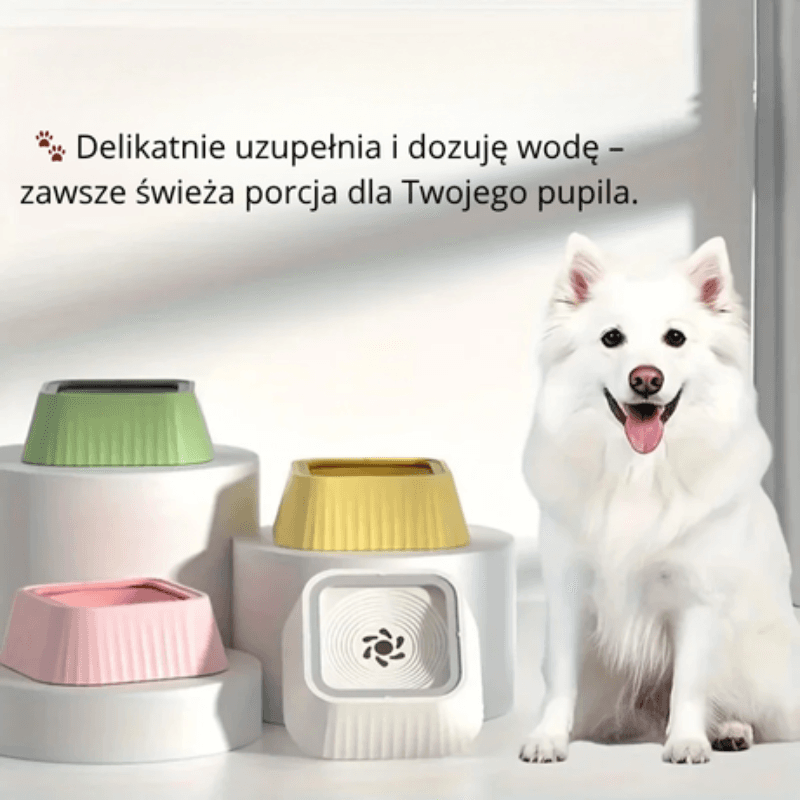 Miska na wodę dla psów z funkcją anty-rozlania