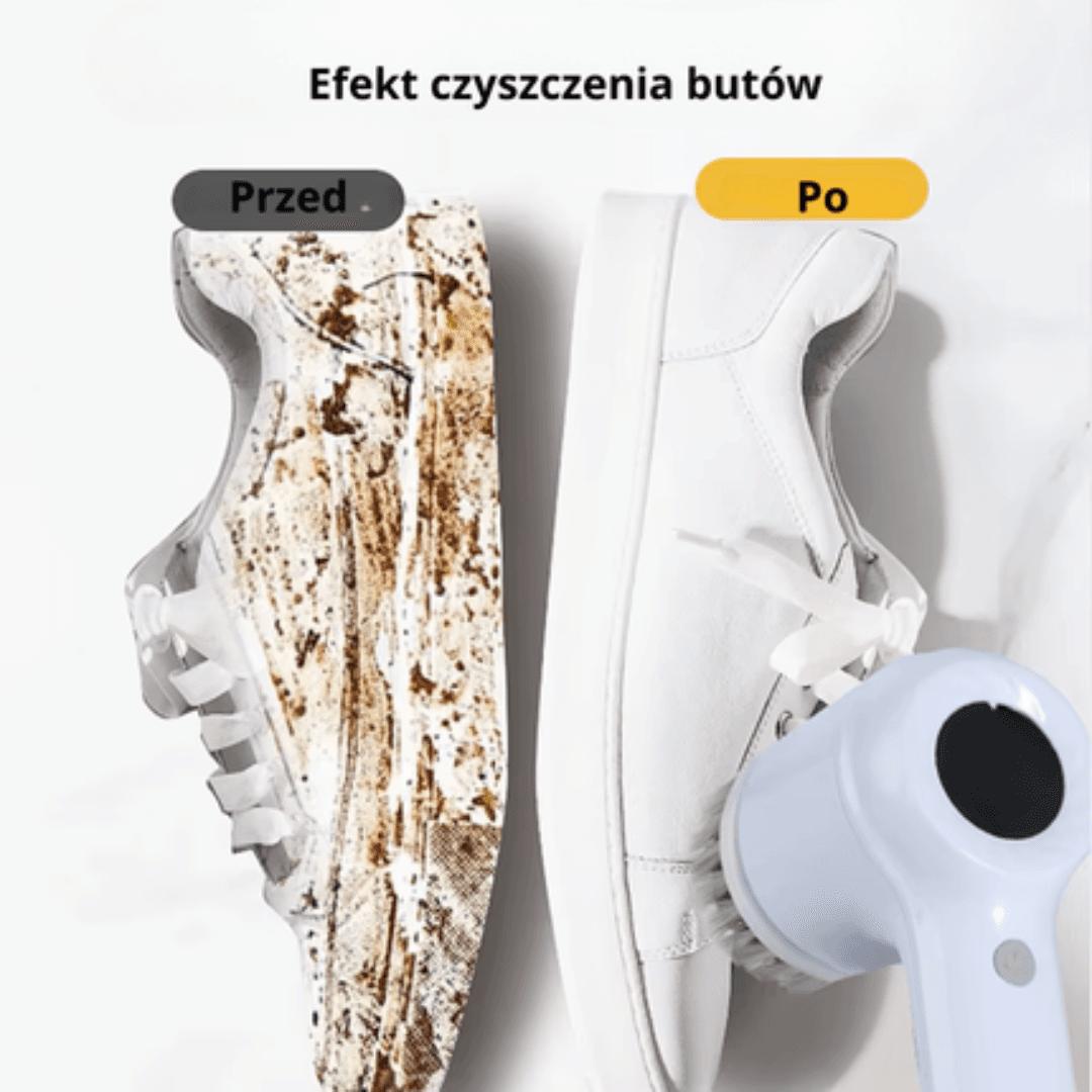 Szorowaczka elektryczna do czyszczenia – 5 końcówek