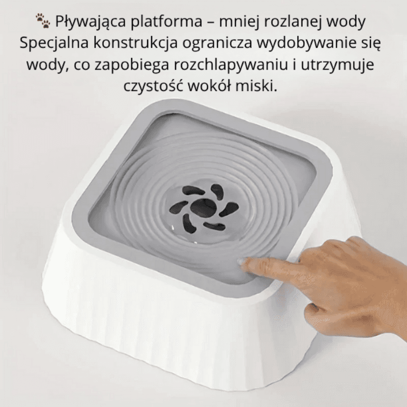 Miska na wodę dla psów z funkcją anty-rozlania