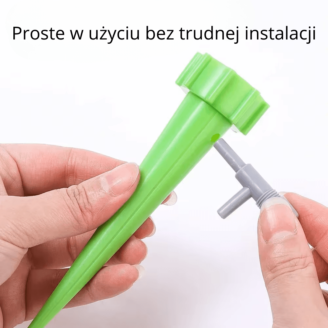 System nawadniania 12 sztuk - regulowany kroplownik na butelkę