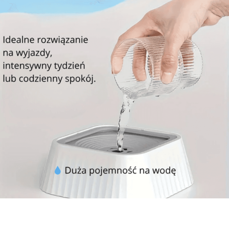 Miska na wodę dla psów z funkcją anty-rozlania